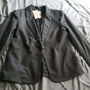 Dark gray blazer